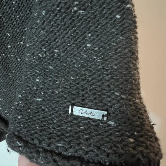 Cabela’s Speckled V-Neck Button-Front Cardigan - Picture 4 of 9